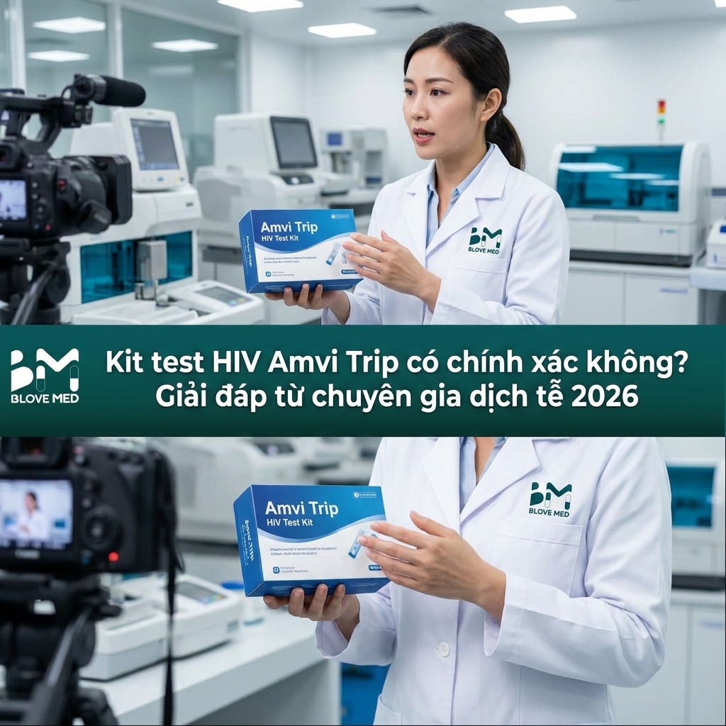 Kit test HIV Amvi Trip có chính xác không? Giải đáp từ chuyên gia dịch ...