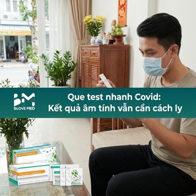 Que test nhanh Covid: Kết quả âm tính vẫn cần cách ly'