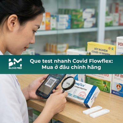 Que test nhanh Covid Flowflex: Mua ở đâu chính hãng'